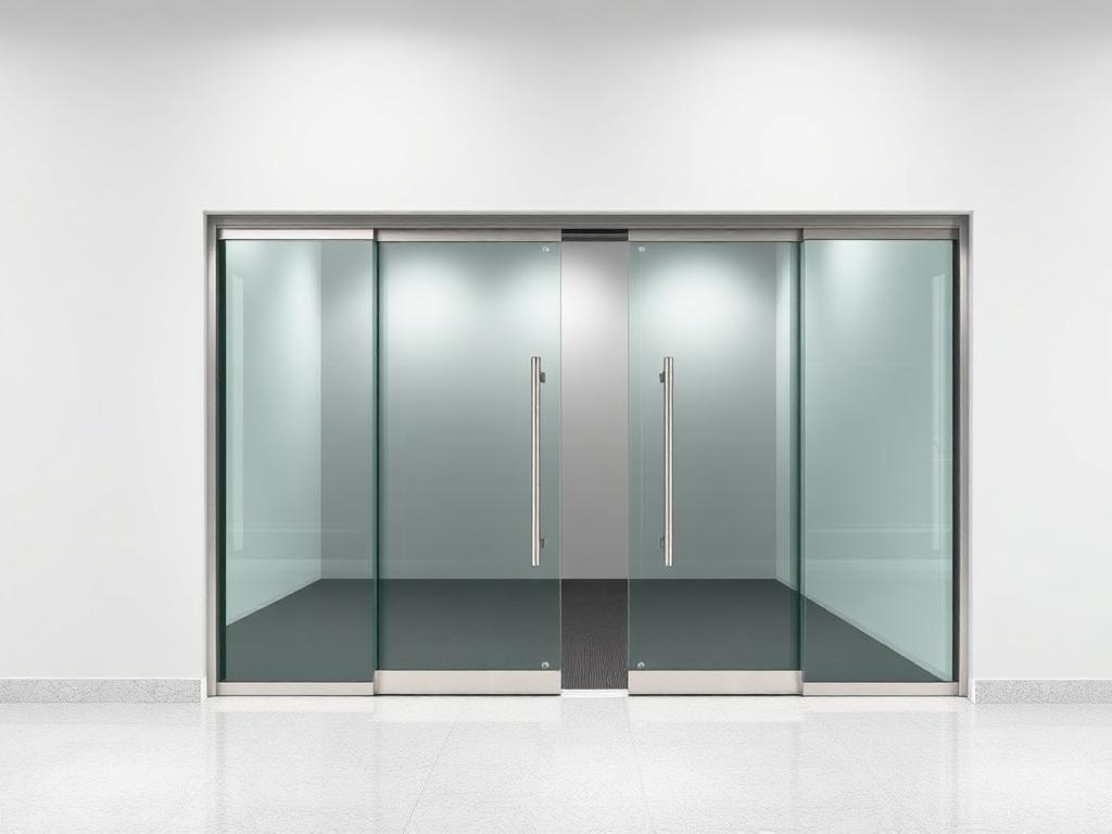 Automatic Glass Sliding Doors