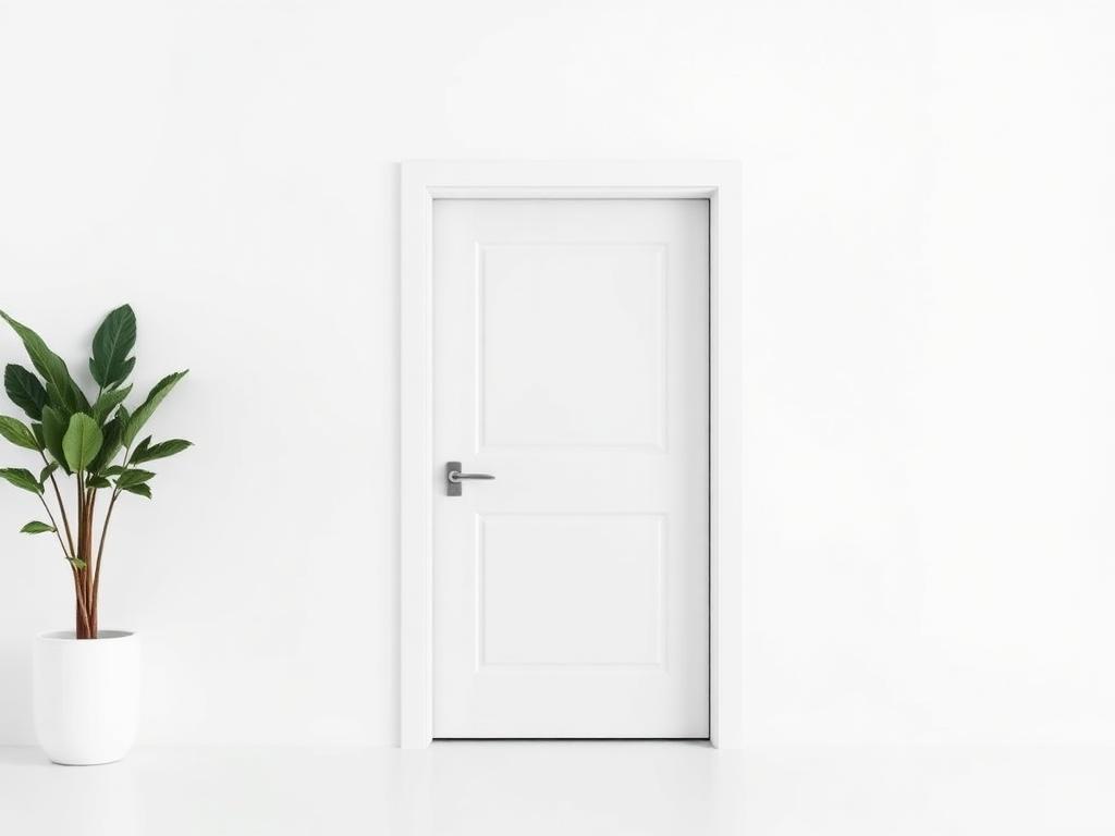 Plain Finish Steel Doors