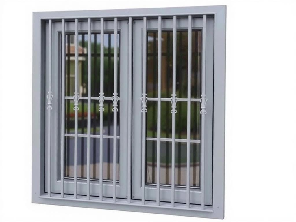 Steel Windows with Safety Grill — Acodor manufacturer in India